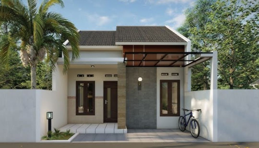 model atap rumah bagian depan