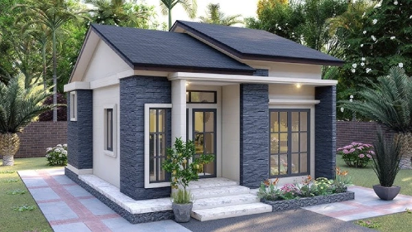 Desain Rumah 6x7 Modern