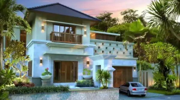 Desain Rumah Bali 3 Kamar_ Ruang Fungsional untuk Keluarga