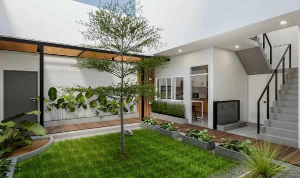 Desain Taman Depan Rumah Modern untuk Berbagai Area