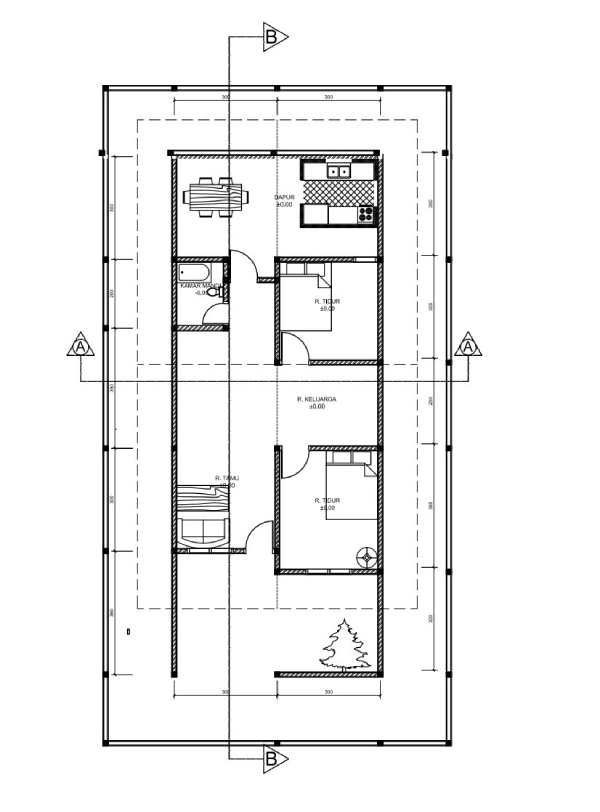 Inspirasi Denah Rumah 5x8 Ide-Ide Kreatif