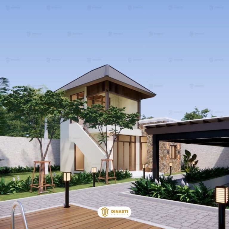 345 desain rumah mewah villa 3