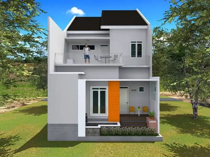 Model Teras Lantai 2 Sederhana