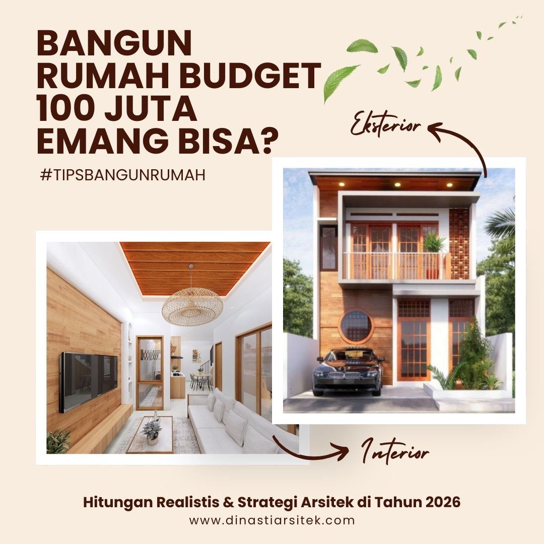 Bangun rumah budget 100 juta emang bisa