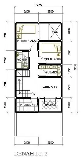 Kamar Tidur Utama (Master Bedroom)