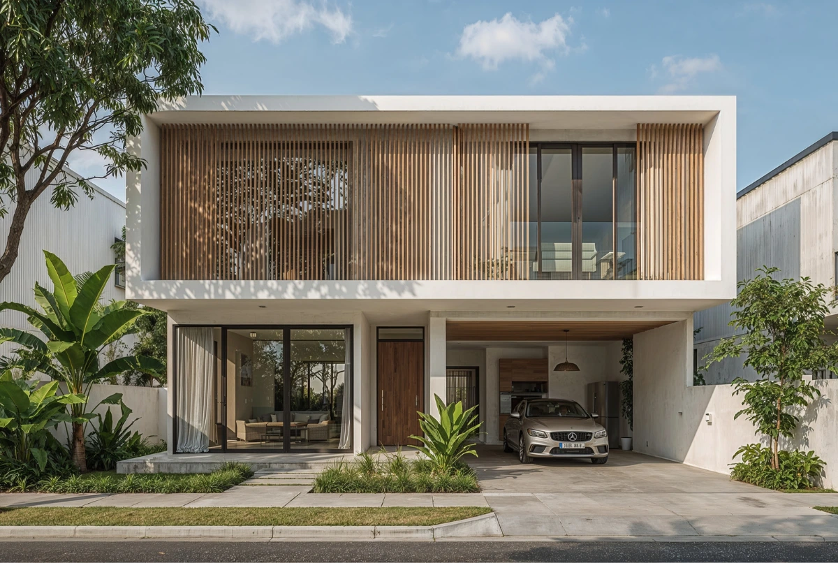 Anti Sempit! 5 Ide Desain Rumah Modern 6x12 yang Bikin Hunian Terasa Lega