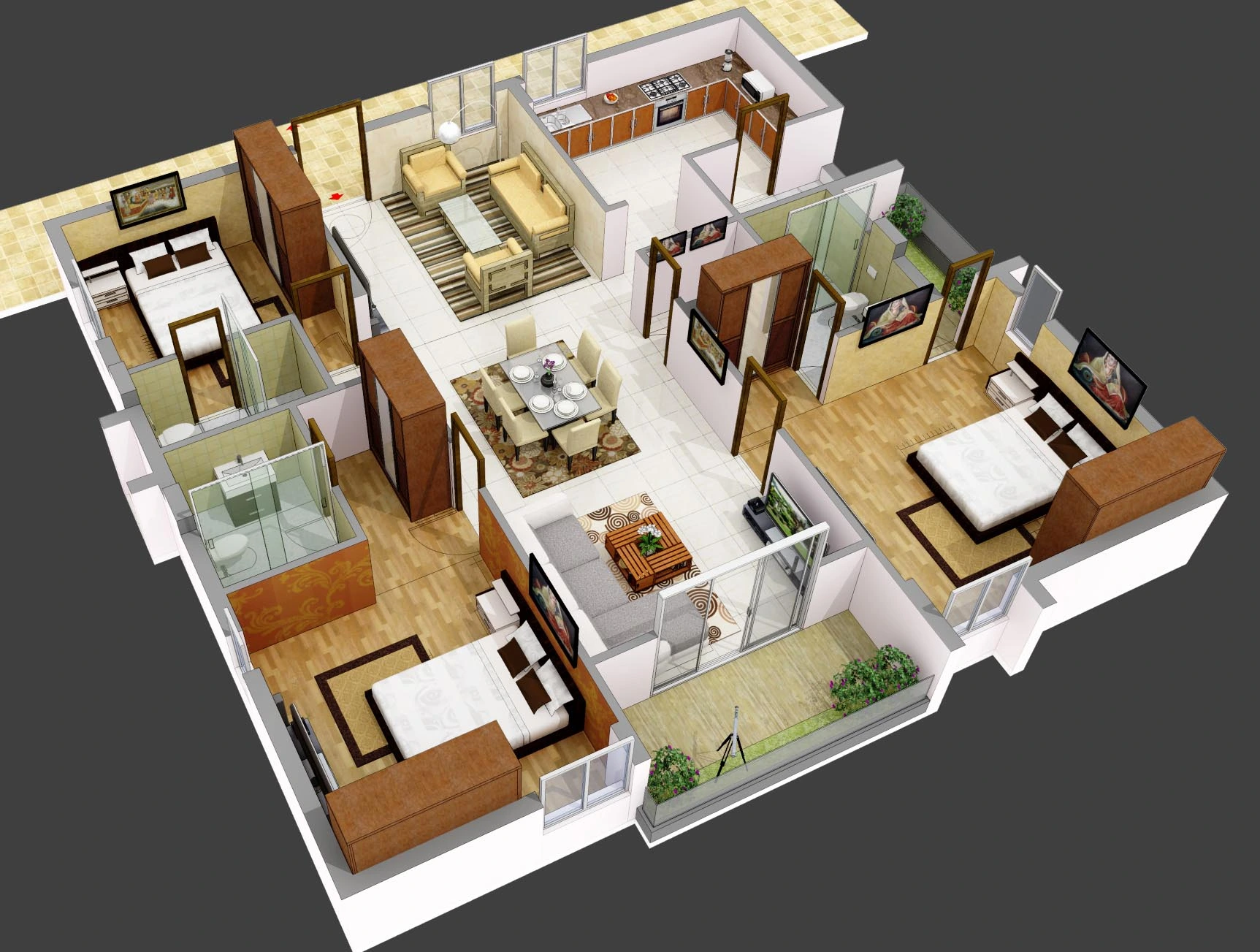 Denah Minimalis 1 Lantai: Desain Simpel yang Bikin Rumah Terasa Lebih Luas