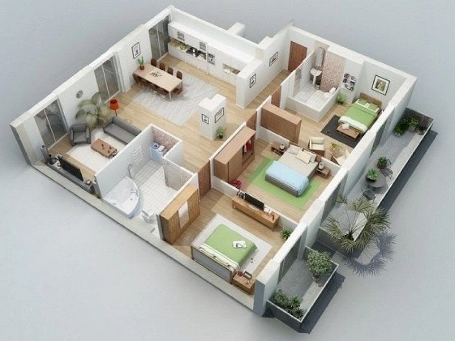 Bentuk Ruangan Dalam Rumah yang Paling Banyak Diminati