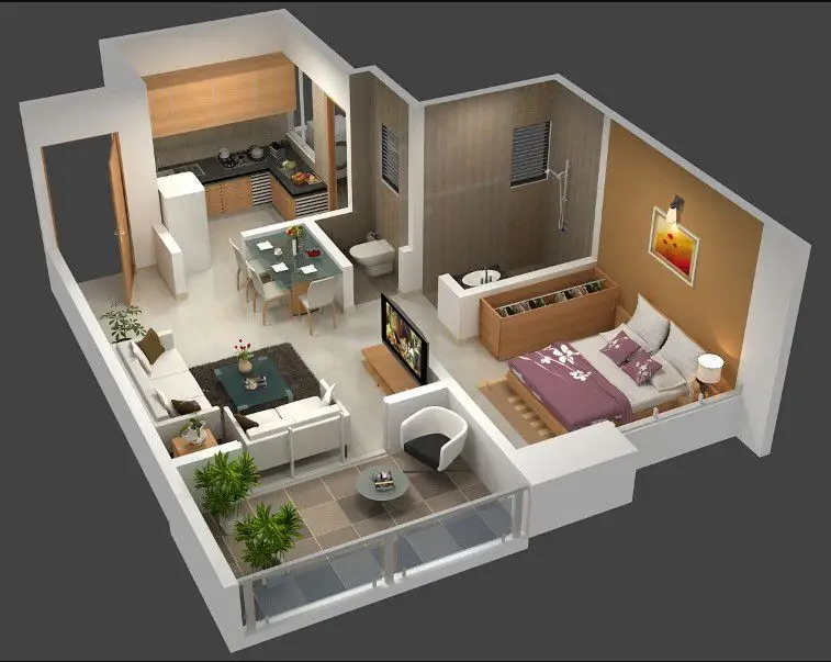 Desain Rumah Murah dengan Tata Ruang Efisien