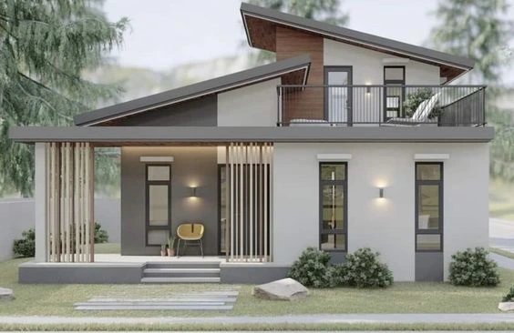 Desain Rumah Tingkat Belakang Saja