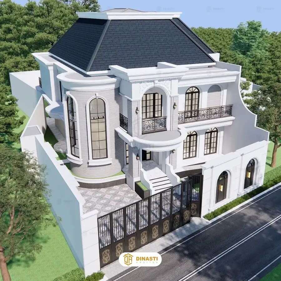 Level Sultan Banget! Rumah Super Mewah Ini Punya Desain dan Interior Super Elegan