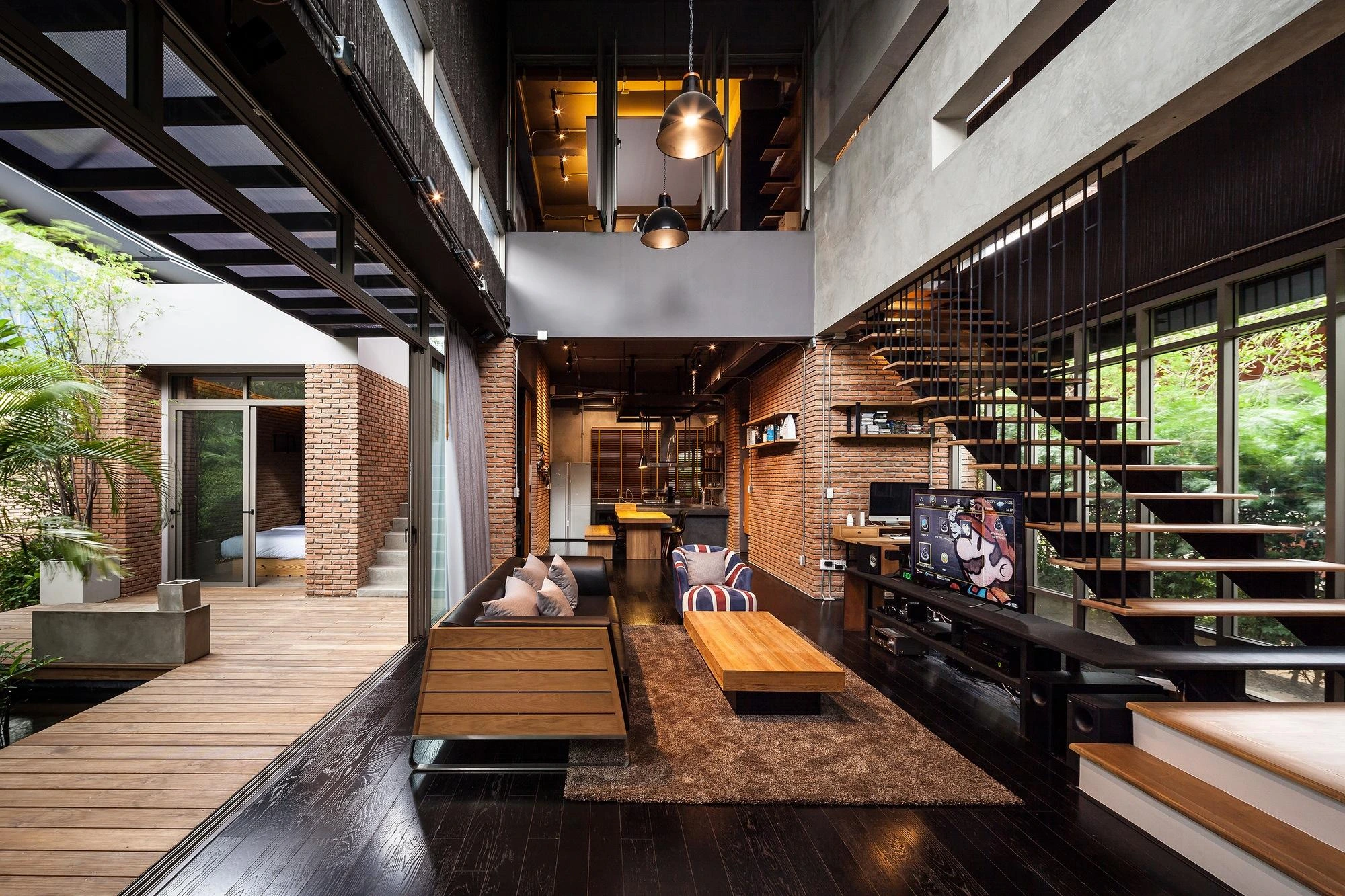 Ciri Khas Interior Rumah Industrial