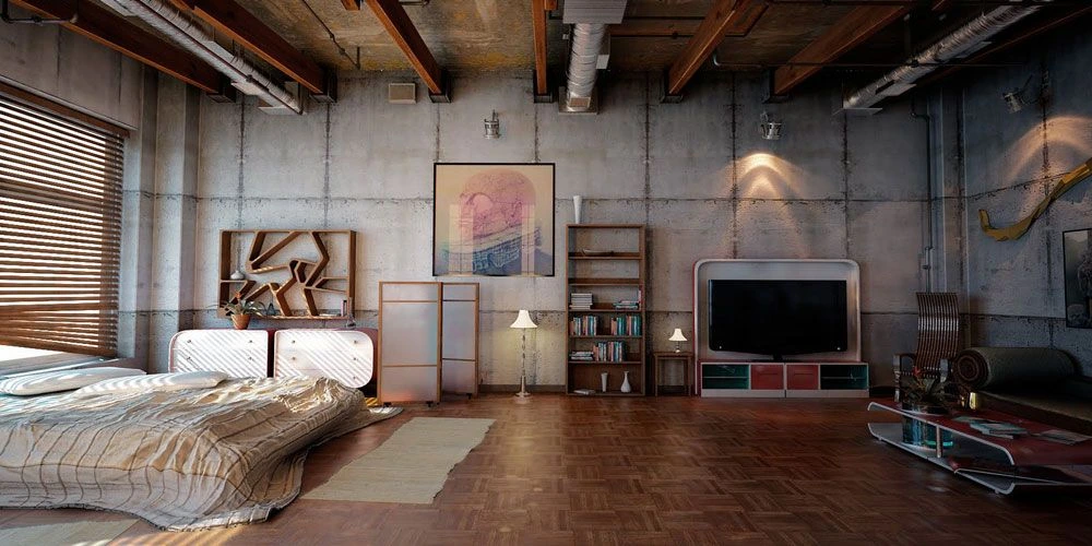 Tips Membuat Interior Rumah Industrial Terasa Hangat