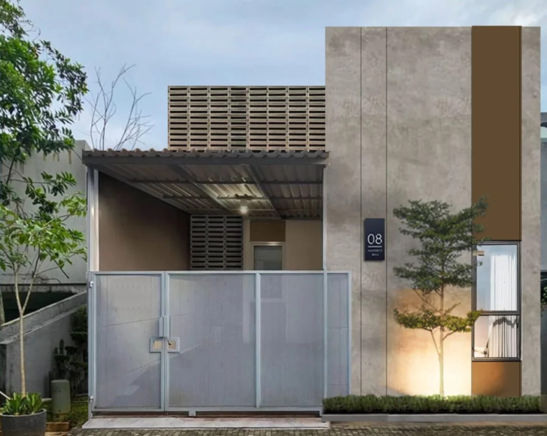 Inspirasi Rumah Industrial Low Budget