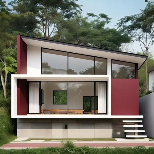 Kombinasi Warna Cat Rumah Berdasarkan Konsep Hunian