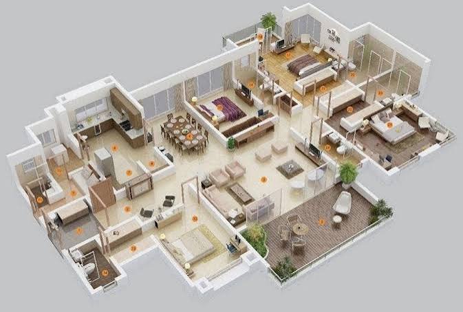 Mau Bangun Rumah? Denah Rumah Lengkap Ini Bisa Jadi Inspirasi Terbaik Anda