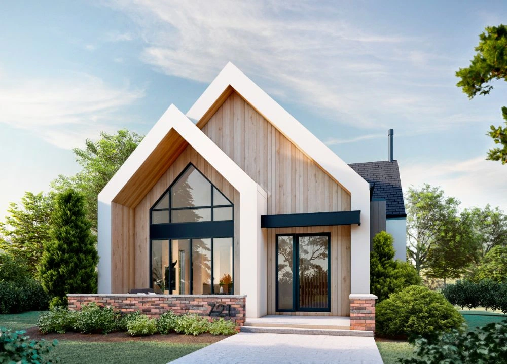 Ciri Khas Rumah Scandinavian 1 Lantai