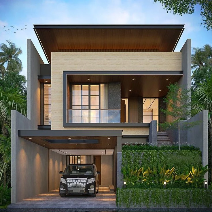 11+ Inspirasi Desain Rumah Tropis yang Mewah dan Modern