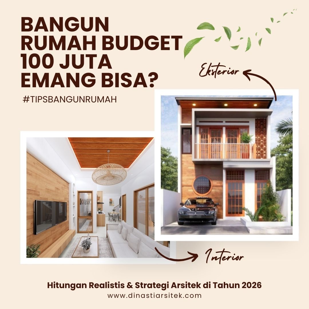 Bangun rumah budget 100 juta emang bisa