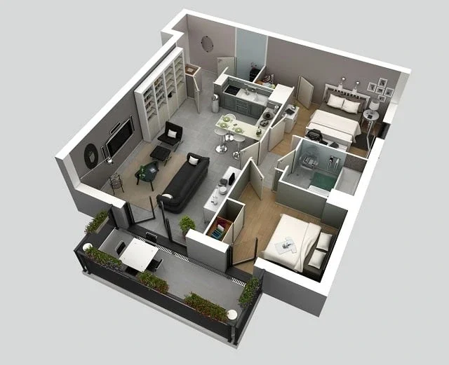 Desain Cerdas! Tata Ruang Rumah Minimalis untuk Hunian Modern & Hemat Ruang