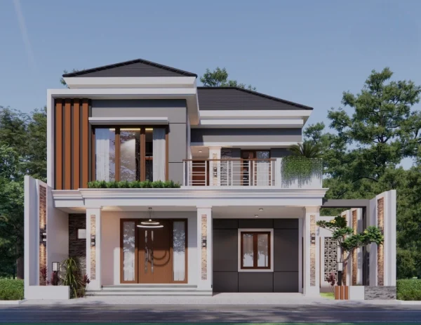 Desain Rumah 8x15