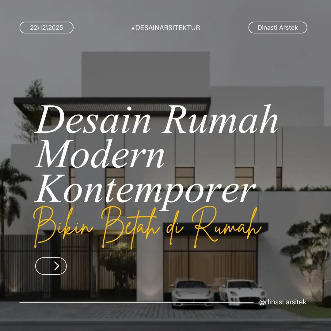 Desain Rumah Modern Kontemporer