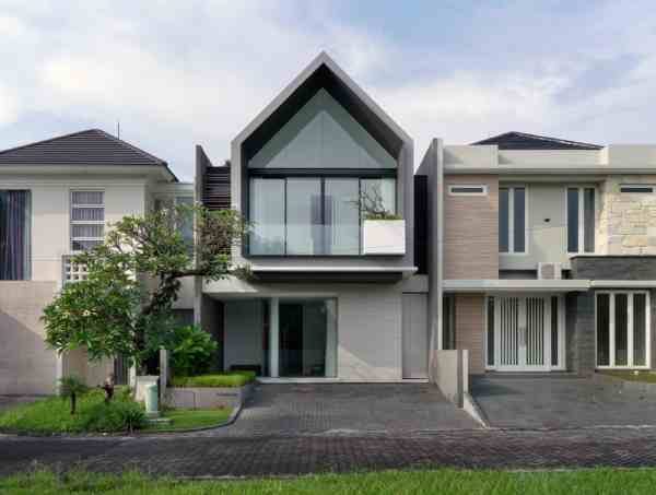 Inspirasi Eksterior Rumah 2 Lantai