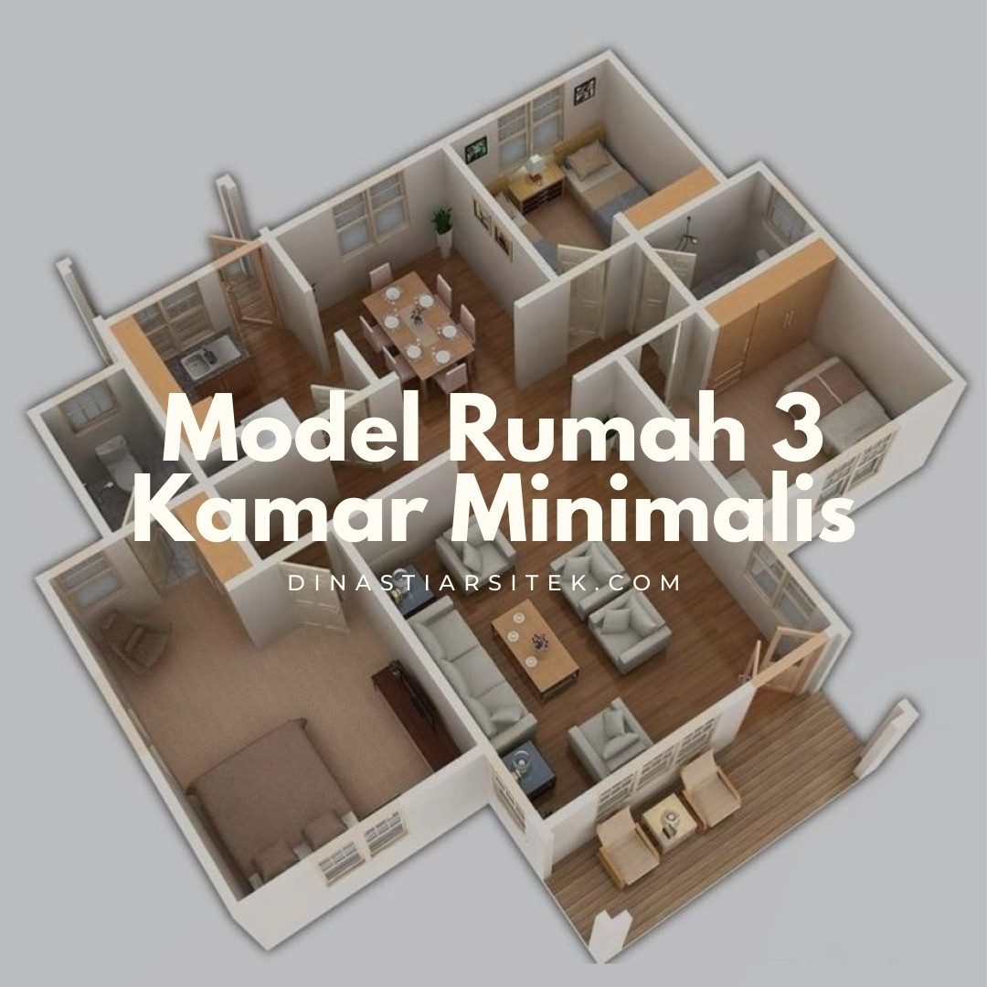 Model Rumah 3 Kamar Minimalis