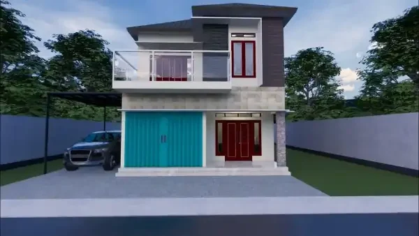 Desain Rumah Ruko Sederhana yang Populer
